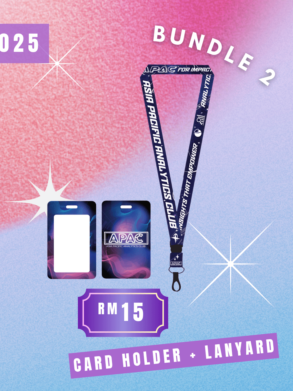 Bundle 2: Card Holder + Lanyard