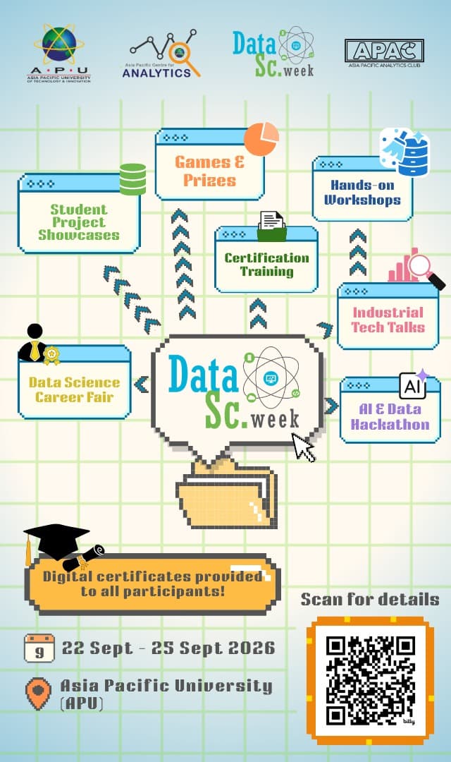 Data Science Week 2026 Official Main Poster